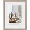 walther design NC318D - Cornice in Legno Stile Hygge, Grigio, 13 x 18 cm