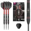 Target Darts Scope Steel Tip Swiss Point Darts, 90% Tungsten Dart Set, Barrel 01-25G | Steel Tip Dart Sets, Red & Black Darts, Professional Dart Set with Swiss Points & Tool