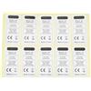 Be In Your Mind 10 Pezzi Adesivo Motore Centrale 48V 250W Motore Adesivo Impermeabile Decalcomania 70x35mm Etichetta Motore CE Tag Compatibile Con BBS02B BBS01B