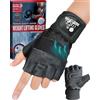 Nordic Lifting™ Guanti per sollevamento pesi unisex con polsino, 30,5 cm, per allenamento in palestra, crossfit, fitness, cross training, di ottima qualità, da utilizzare come protezione per evitare infortuni, XS