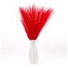 Uxney Erba della pampa,Erba della pampa artificiale 55cm - Decorazione con fiori secchi per domestico(Rosso,20 pezzi)