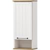 Schildmeyer Jelda 154139 - Armadio sospeso in stile rustico, 30,3 x 20,5 x 70,8 cm, colore: Bianco opaco