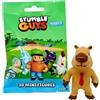 Generisch Stumble Guys - Personaggi da collezione 3D, serie 2, in cristallo cromato, a scelta (figura 7° Capybara)