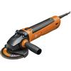 FEIN CG 15-125 BLP Inox Winkelschleifer 125 mm I 1050 W I Compact Winkelschleifer mit Drehzahlregelung 2800-7000 m/min I Schleifer zum Schleifen, Trennen & Entgraten
