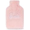 Barbie Borsa dell'acqua calda da donna | Pad termico peloso rosa per donne e ragazze | Accessorio peluche isolato | Regalo per adulti e bambini