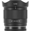 VILTROX 40mm F2.5 Obiettivo per Attacco Sony E Messa a fuoco automatica Telaio completo Peso ridotto Portatile Grande apertura