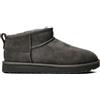 UGG CLASSIC ULTRA MINI Tronchetto donna grigio in suede