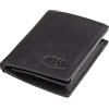 Pride and Soul Portafoglio MAGIC, portafoglio da uomo in pelle, nero (nero), 2x9.5x12 cm (B x H x T)