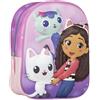 CERDÁ LIFE'S LITTLE MOMENTS Zaino per Bambini 3D GABBY'S Dollhouse, Unisex Kids, Rosa, Regular