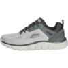 Skechers Traccia più Ampia, Sneaker Uomo, Nero Mesh Pu, 48.5 EU
