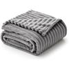 EMEMA Coperta accogliente Coperta soffice Coperta in pile Coperta per il soggiorno Coperta per il divano Coperta in microfibra Copriletto Coperta per il letto Divano 125x150 cm Grigio