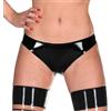 Kangxinsheng Perizoma in Lattice Nero per Donna,Pantaloncini da Donna in Gomma Slip in Lattice Mutandine Biancheria Intima Costumi XXL