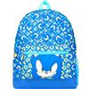 Sonic The Hedgehog - Zaino da scuola per ragazzi a 2 scomparti, zaino da viaggio per bambini, spallacci regolabili e tasca in rete, Blu