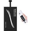 LEIBOCHAO Ricarica Wireless USB C Qi Caricabatterie Ultrasottile Adattatore di Ricarica Wireless Compatibile con Samsung, Huawei, Google Pixel, LG, Sony, Motorola, Nokia