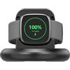 Oumida Caricatore Compatibile per Fitbit Versa 3 /Versa 4, Ricambio Cavo di Ricarica Magnetic Caricabatterie Dock Stand per Fitbit Sense/Sense 2