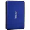 Maxone Hard Disk Esterno 160GB-2,5pollici ultrasottili HDD da USB 3.0 portatili per TV, PC, Mac, MacBook, Chromebook, Wii u, laptop, desktop, Windows (160GB,blu)