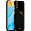 HONLEN Custodia per Samsung Galaxy A50 / A50S / A30S (6.4 Inches), Cover Morbida in Silicone TPU, Design del Telaio Galvanico - Nero