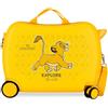 Disney Joumma Disney The King Leon Explorer Valigia da Cabina Giallo 33 x 50 x 20 cm Rigido 2 kg Chiusura a combinazione Laterale ABS 2 kg 33 L Bagagli a Mano, giallo, Taglia unica, Valigia per bambini