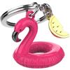 Metalmorphose - Portachiavi Boa gonfiabile fenicottero rosa - MTM161-01