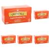 Twinings, English Breakfast Tea, Classics, tradizionale miscela di Tè Neri dal gusto forte e deciso, Confezione da 125 Filtri