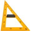HOODANCOS Righello Magnetico Per Insegnanti Con Triangolo Didattico 45°60° Strumento Con Impugnatura