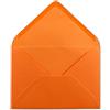 Glüxx-Agent 25 Buste DIN C6 Arancione 114 X 162 mm 120 G/M² incollaggio Lettera di buste senza finestra per inviti & Novità del suo gluexx Agent
