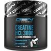 GEN GERMAN ELITE NUTRITION Creatine HCL - 365 capsule - Ad alto dosaggio con 3000 mg di cloridrato di creatina per dose giornaliera - Massimo assorbimento & biodisponibilità - 100% vegano