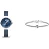 BERING Orologio da donna con movimento al quarzo - Collezione Solar con acciaio inossidabile e vetro zaffiro 14631-XXX Bracciali da donna in argento - BMY5-S-ME-190