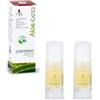 Aloe-beta Crema Contorno Occhi BIO con Aloe Arborescens - ANTIRUGHE BORSE e OCCHIAIE - Vitamine E, Oli Vegetali e Acido Ialuronico - 15ml (Quantità 2 Unità)