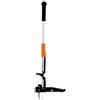 Siena Garden - Estirpatore per Erbacce, 100 cm, con Manico, Colore: Nero/Arancione