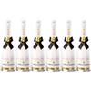 VINADDICT Moët & Chandon Champagne Ice Impérial Blanc - Moët & Chandon - Varietà di uve Pinot Meunier, Pinot Nero, Chardonnay - Set di 6, 750 millilitri
