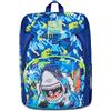 SJ Seven SJ Gang Zaino Scuola Primino, Blu, SharkStory, Mono Scomparto, Zaino Scuola e Tempo libero, Scuola Elementare, Bambino