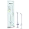 Panasonic WEW0983X503 Beccuccio di Ricambio per Irrigatore Orale Panasonic EW1511W503, Confezione da 2 Pezzi, Trasparente