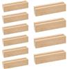 JASFLY 10 Pezzi Segnaposto Legno Portafoto Segnaposto Porta Menu da Tavolo Portacarte di Posizione per Ristoranti Matrimoni Banchetti e Feste Celebrazioni