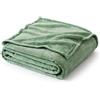 EMEMA Coperta in Pile Coperta Di Flanella Coperta in Pile Coperta Per Il Soggiorno Divano l Letto Coperta in Microfibra Letto Coperta Per La Camera Da Letto 130x150 cm Verde Matcha