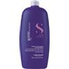 Alfaparf Semi di Lino Anti-Yellow Low Shampoo 1000ml - Shampoo Anti-Giallo per Capelli Biondi e Silver