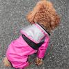 RECORD BREAD Impermeabile per Cani The Dog Face - Tuta Jumpsuit Resistente all'Acqua, Giacca per Animali Domestici (Colore: Rosa, Taglia: 2XL)