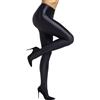 Gatta Collant Black BRILLANT - nero, coprente, lucido, snellente, elegante, resistente, elasticizzato, super qualità, ultra moda, snellente, molto confortevole (M)
