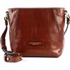 The Bridge Borsetta Crossbody Linea Caterina Donna Dimensioni 20x20x10 cm in Pelle Liscia Marrone