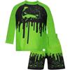 Harry Bear Costume Piscina Bambino | Costume Piscina Ragazzo da Gioco | Costume Due Pezzi | Verde 8-9 Anni