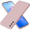 EASSGU Custodia per Samsung Galaxy A50 / A50S / A30S (6.4 Inches), Cover Morbida in Silicone TPU - Polvere di sabbia