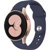 FYISWHO Cinturino in silicone per Samsung Galaxy Watch 6/Watch 7/Watch 4 40 mm, 44 mm, 20mm cinturino sportivo di ricambio per Galaxy Watch 5 Pro 45 mm/Active 2/Watch 3