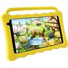 Tibuta Tablet per bambini da 7 pollici, tablet Android 12 per bambini, tablet con app di sicurezza bambini KIDOZ, 4 GB di RAM + 32 GB di memoria, istruzione, giochi, apprendimento e giochi per bambini