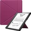VOVIPO Slimshell Custodia per Kindle Scribe 10.2 2024/2022 Rilasciato, Premium leggero PU Custodia in pelle con Auto Sleep/Wake per Kindle Scribe 10.2 pollici 2024/2022-Purple