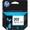 HP 302 Cartuccia d'inchiostro differenti colori Originale F6U65AE