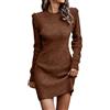 Cocila Abito Maniche Lunghe Donna Abito Donna Pizzo Lungo Vestiti Rosa Antico Cerimonia Abito Rinascimento Donna Lungo Vestito Donna Incinta Lungo Offerte del Giorno Lampo (F, XXXXXL)