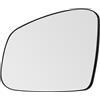 SENZEAL Vetro dello Specchietto Lato Guida Sinistro Riscaldato con Piastra Portante per Smart Fortwo W453 2014-2020 A0998116600 A0998116400 (Sinistro)