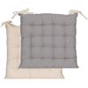 Atout Ciel Cuscino quadrato bicolore 40 x 40 cm