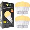 CLAR - Lampadine LED E27 Luce Calda, Lampadina LED E27 3000K (Pack 10)