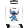 JOUMMA BAGS Happy Stitch Trolley Abs 50 Cm 4 Ruote Bianco - REGISTRATI! SCOPRI ALTRE PROMO